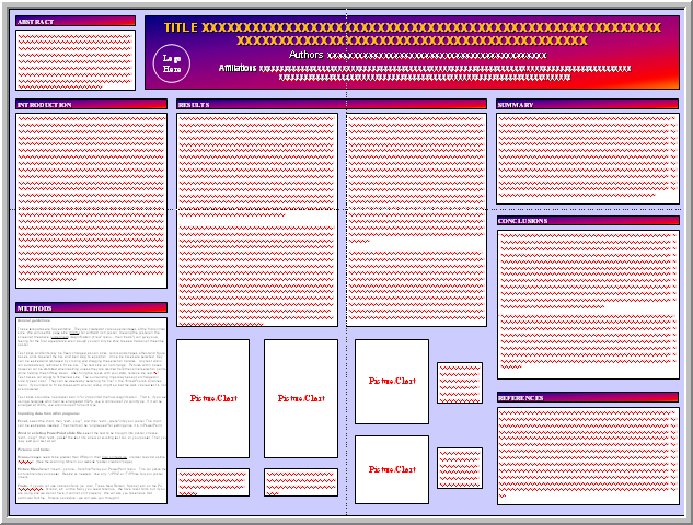 Poster Presentation Template Free Download from www.posters4research.com